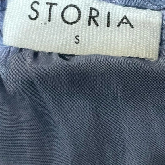 Storia Ocean Breeze Strapless Tie Dye High Low Maxi Dress Small - Picture 3 of 6